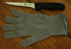 5 Inch Boning Knife AND Large Cut Resistant Glove - Click on the Photo to enlarge